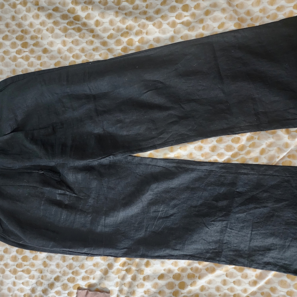 Black Wide Leg Pants with Casual Elegance